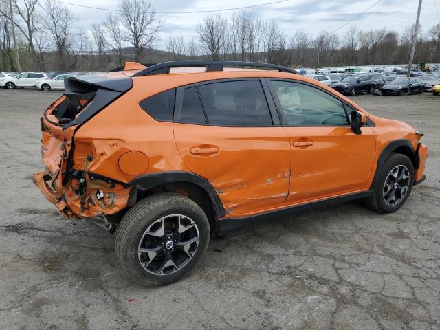 JF2GTACC5JH219445 - 2018 SUBARU CROSSTREK PREMIUM ORANGE photo 3