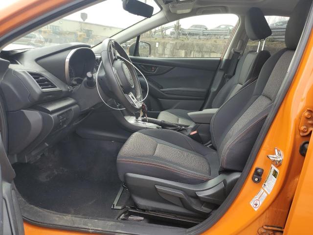 JF2GTACC5JH219445 - 2018 SUBARU CROSSTREK PREMIUM ORANGE photo 7