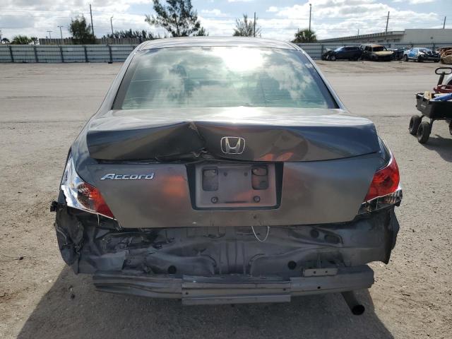 1HGCP26339A002730 - 2009 HONDA ACCORD LX GRAY photo 6