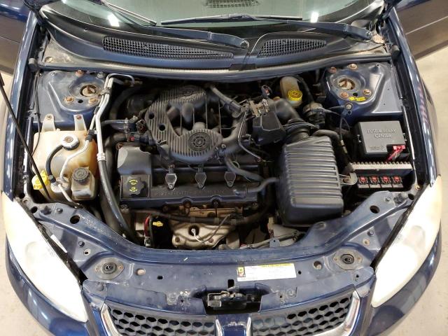 1B3AL46T76N228773 - 2006 DODGE STRATUS SXT BLUE photo 11