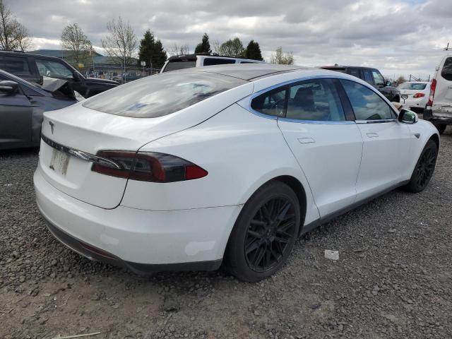 5YJSA1S16EFP33115 - 2014 TESLA MODEL S WHITE photo 3