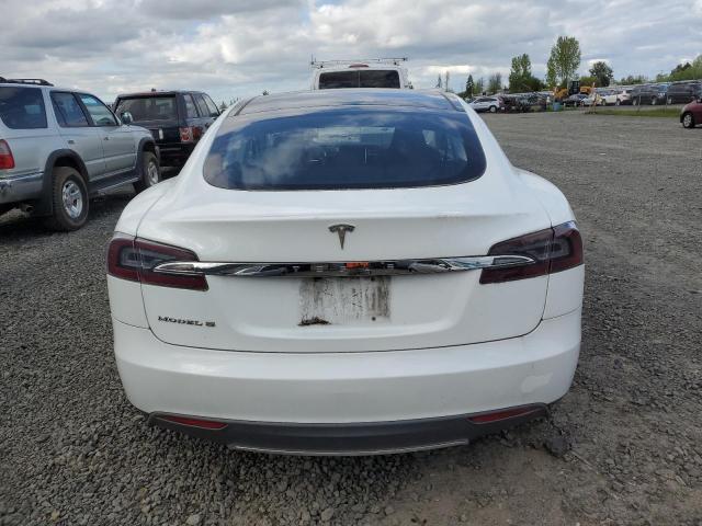 5YJSA1S16EFP33115 - 2014 TESLA MODEL S Ağ foto 6