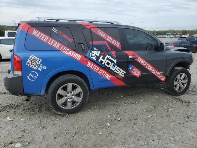 5N1BA0NE5BN606194 - 2011 NISSAN ARMADA PLATINUM ნაცრისფერი ფოტო 3