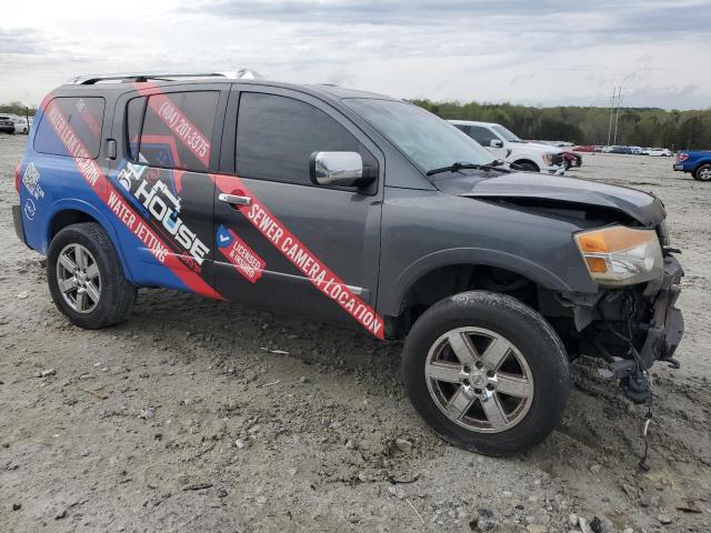 5N1BA0NE5BN606194 - 2011 NISSAN ARMADA PLATINUM ნაცრისფერი ფოტო 4