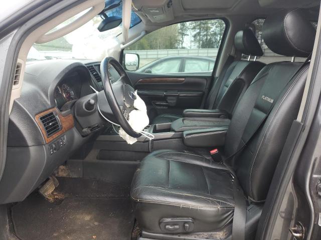 5N1BA0NE5BN606194 - 2011 NISSAN ARMADA PLATINUM ნაცრისფერი ფოტო 7