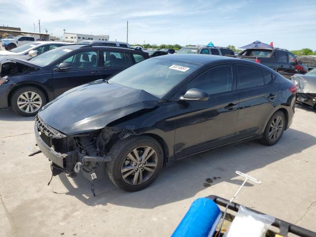 5NPD84LF0JH313619 - 2018 HYUNDAI ELANTRA SEL BLACK photo 1