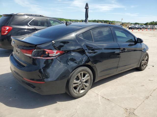 5NPD84LF0JH313619 - 2018 HYUNDAI ELANTRA SEL BLACK photo 3