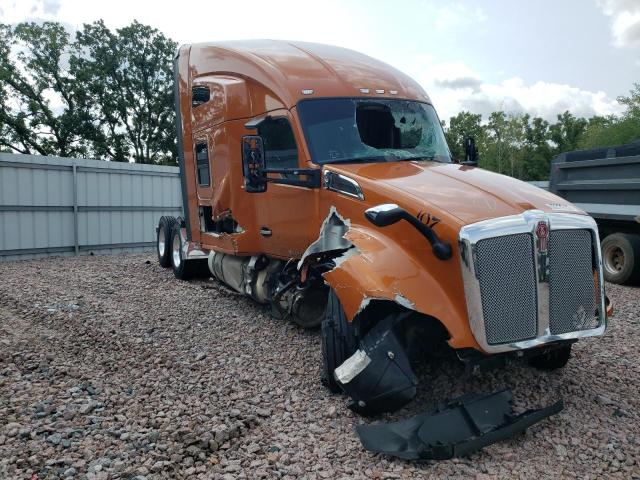 1XKYD49X0KJ282611 - 2019 KENWORTH CONSTRUCTI T680 ORANGE photo 1