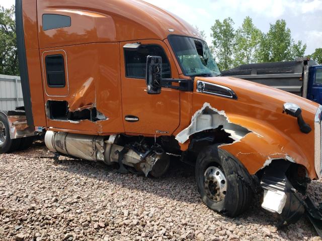 1XKYD49X0KJ282611 - 2019 KENWORTH CONSTRUCTI T680 ORANGE photo 9