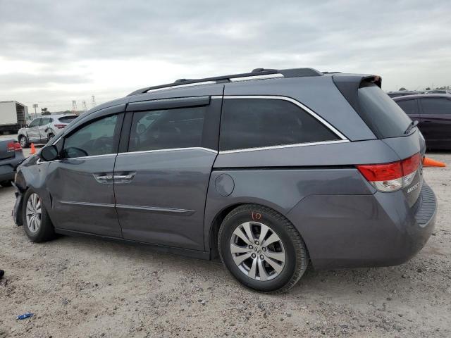 5FNRL5H61EB080566 - 2014 HONDA ODYSSEY EXL GRAY photo 2