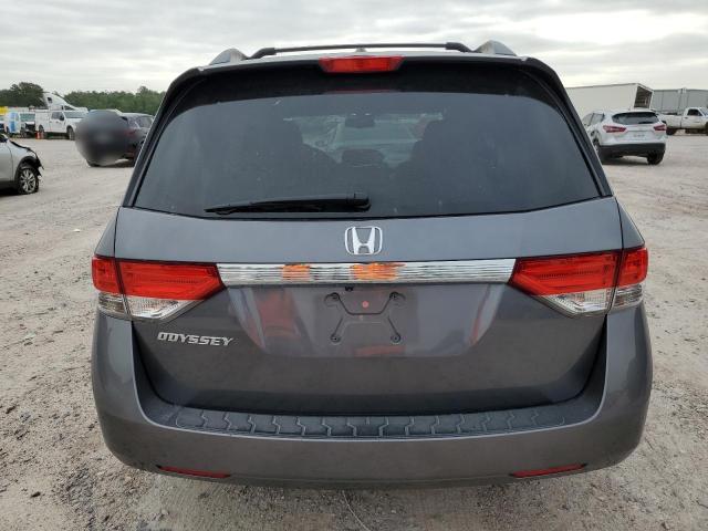 5FNRL5H61EB080566 - 2014 HONDA ODYSSEY EXL GRAY photo 6