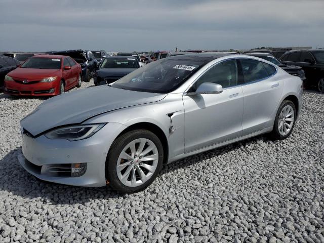 5YJSA1E25GF142104 - 2016 TESLA MODEL S SILVER photo 1