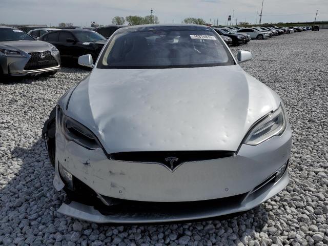 5YJSA1E25GF142104 - 2016 TESLA MODEL S SILVER photo 5