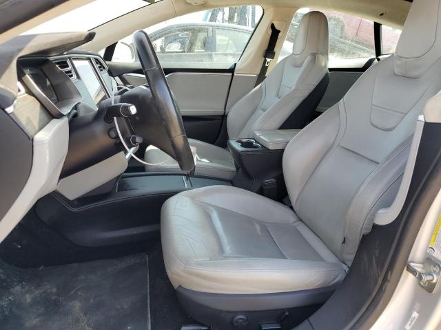 5YJSA1E25GF142104 - 2016 TESLA MODEL S SILVER photo 7