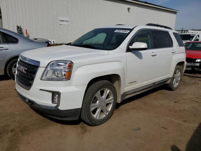 2GKFLTEK8H6126949 - 2017 GMC TERRAIN SLE WHITE photo 1