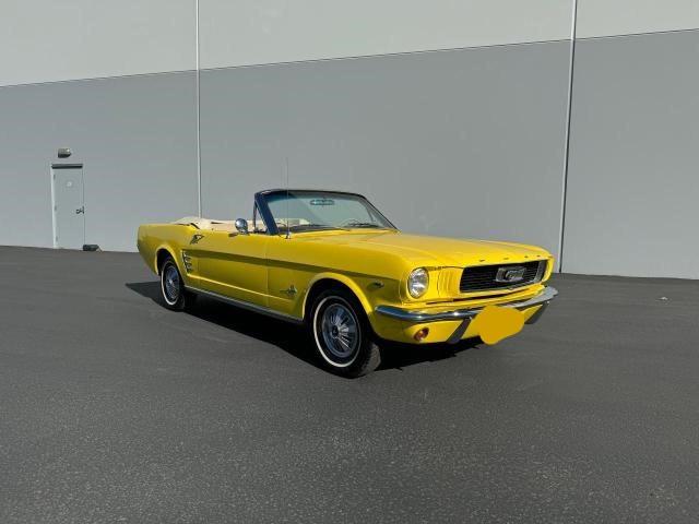 6R08C204301 - 1966 FORD MUSTANG YELLOW photo 1