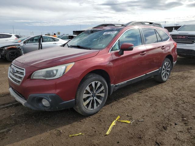 4S4BSAJCXF3324089 - 2015 SUBARU OUTBACK 2.5I LIMITED RED photo 1