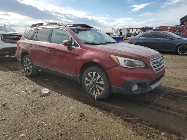 4S4BSAJCXF3324089 - 2015 SUBARU OUTBACK 2.5I LIMITED RED photo 4