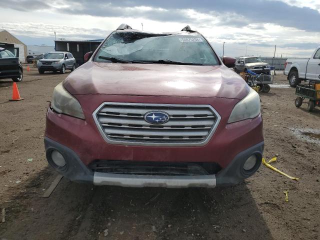 4S4BSAJCXF3324089 - 2015 SUBARU OUTBACK 2.5I LIMITED RED photo 5