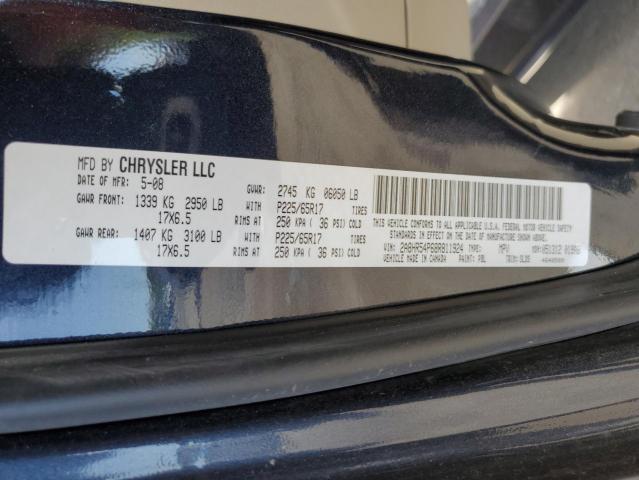 2A8HR54P68R811924 - 2008 CHRYSLER TOWN & COU TOURING 蓝色 照片 13