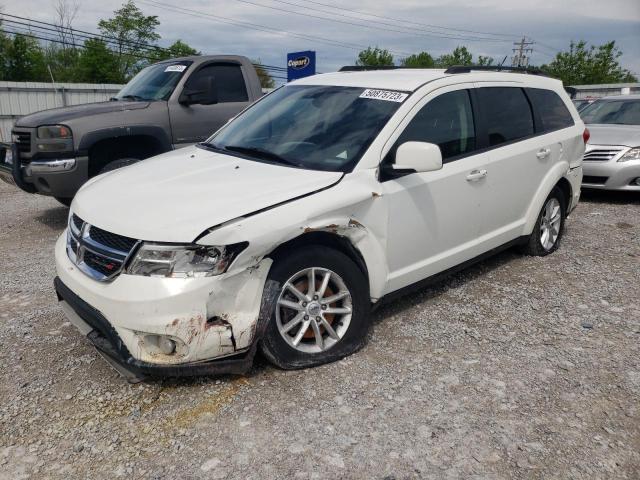 3C4PDCBG1FT696815 - 2015 DODGE JOURNEY SXT WHITE photo 1