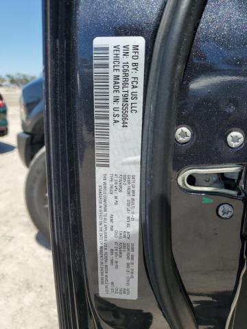 1C6RR6LT9MS550644 - 2021 RAM 1500 CLASS SLT 黑色 照片 12