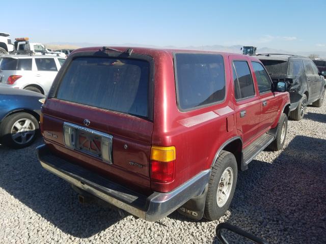 JT3VN39W4P0114582 - 1993 TOYOTA 4RUNNER VN39 SR5 RED photo 4