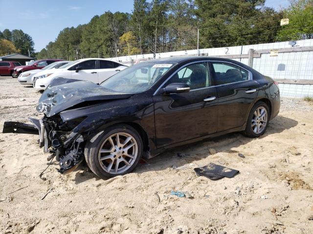 1N4AA5AP2AC820175 - 2010 NISSAN MAXIMA S BLACK photo 1