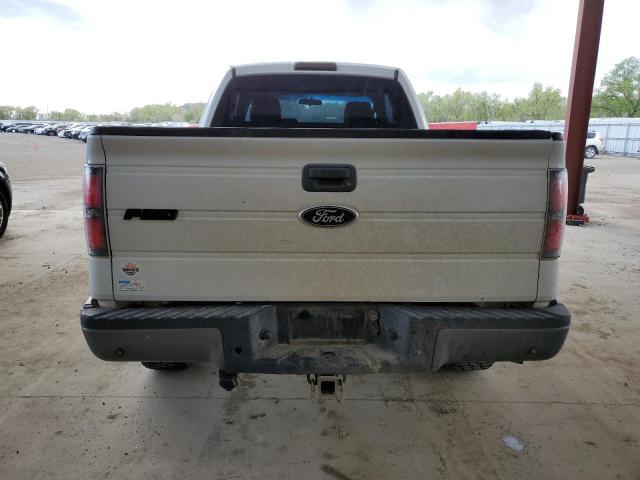 1FTEX1E82AKB99032 - 2010 FORD F150 SUPER CAB WHITE photo 6