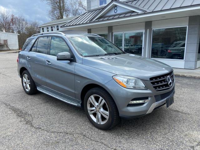 4JGDA5HB7CA012092 - 2012 MERCEDES-BENZ ML 350 4MATIC GRAY photo 1