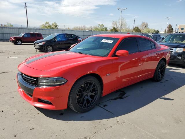 2C3CDXCT1HH581147 - 2017 DODGE CHARGER R/T RED photo 1