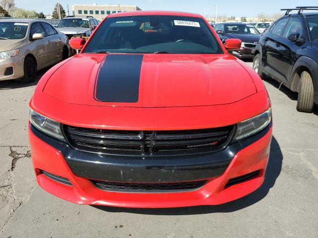 2C3CDXCT1HH581147 - 2017 DODGE CHARGER R/T RED photo 5