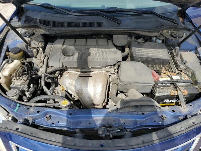 4T1BF3EK1BU716433 - 2011 TOYOTA CAMRY BASE BLUE photo 11