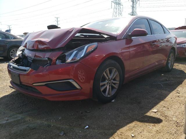 5NPE24AF7GH335120 - 2016 HYUNDAI SONATA SE RED photo 1