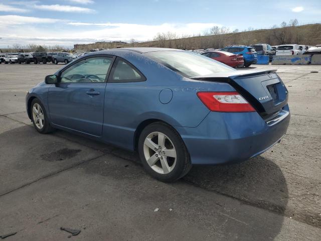 2HGFG12857H512276 - 2007 HONDA CIVIC EX BLUE photo 2