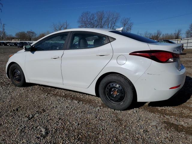 5NPDH4AE2GH665829 - 2016 HYUNDAI ELANTRA SE WHITE photo 2