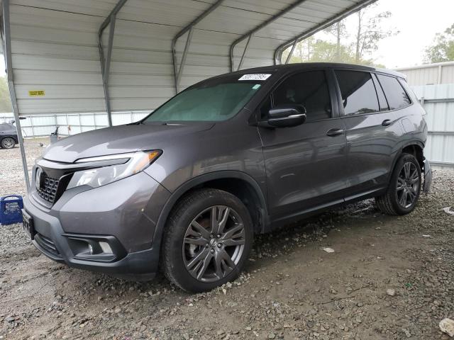 5FNYF7H54MB000620 - 2021 HONDA PASSPORT EXL GRAY photo 1