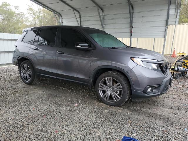 5FNYF7H54MB000620 - 2021 HONDA PASSPORT EXL GRAY photo 4