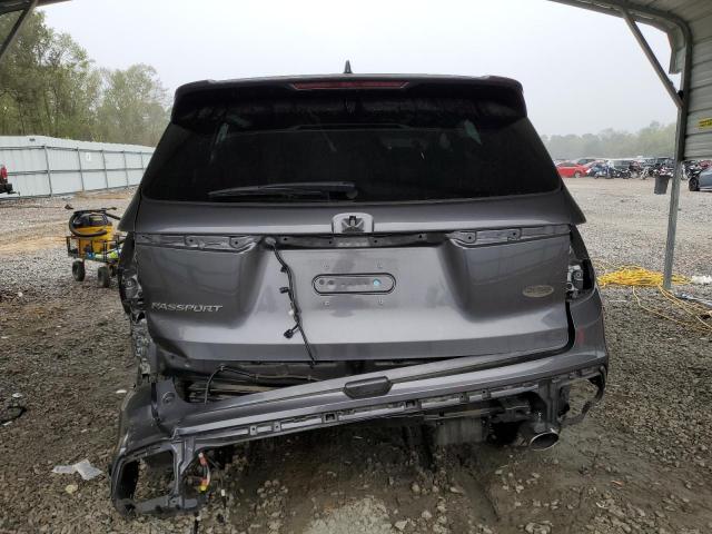 5FNYF7H54MB000620 - 2021 HONDA PASSPORT EXL GRAY photo 6
