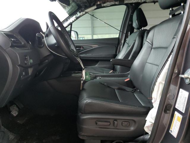 5FNYF7H54MB000620 - 2021 HONDA PASSPORT EXL GRAY photo 7