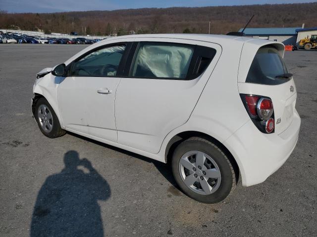 1G1JA6SG6G4151340 - 2016 CHEVROLET SONIC LS WHITE photo 2