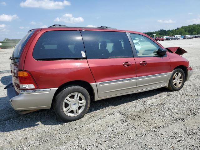 2FMDA564X2BB17698 - 2002 FORD WINDSTAR SEL RED photo 3