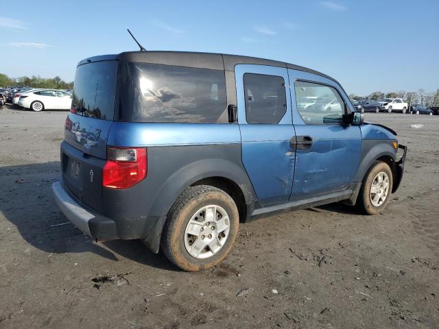 5J6YH28386L010279 - 2006 HONDA ELEMENT LX BLUE photo 3