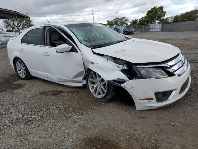 3FAHP0JG2AR274933 - 2010 FORD FUSION SEL WHITE photo 4