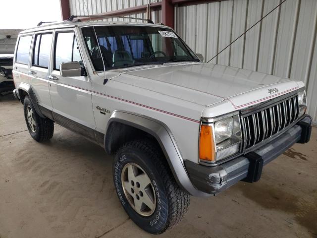 1J4FJ58S3ML601153 - 1991 JEEP CHEROKEE LAREDO WHITE photo 4