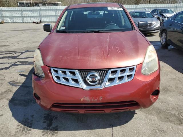 JN8AS5MV1BW307313 - 2011 NISSAN ROGUE S RED photo 5