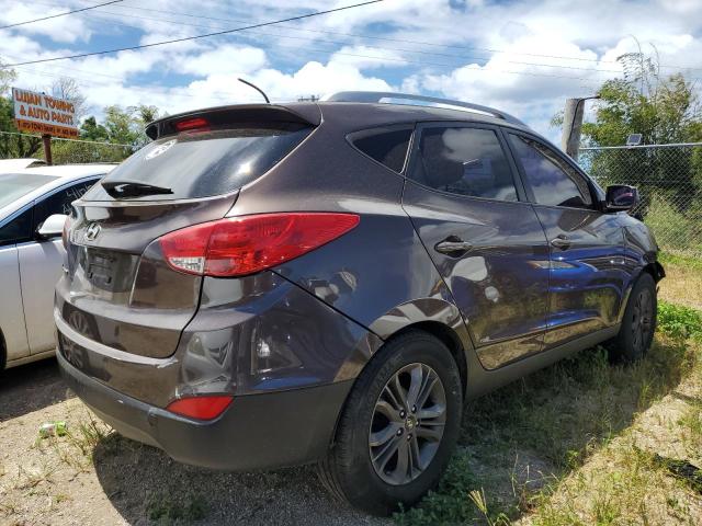 KM8JT3AF8EU924519 - 2014 HYUNDAI TUCSON GLS BROWN photo 3