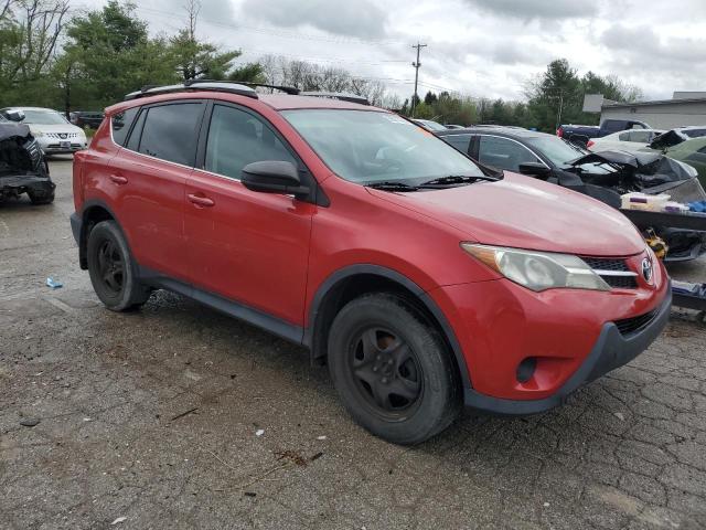 2T3BFREV5DW055772 - 2013 TOYOTA RAV4 LE RED photo 4