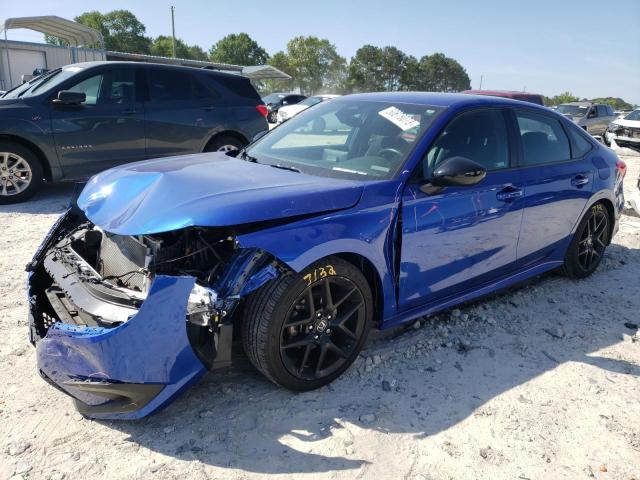 2HGFE2F57NH556465 - 2022 HONDA CIVIC SPORT 蓝色 照片 1