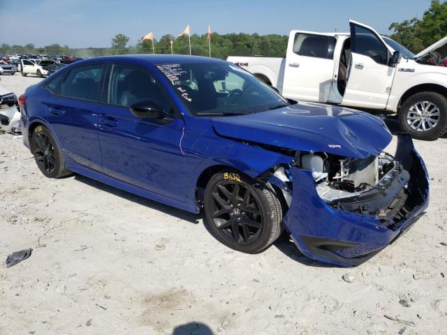 2HGFE2F57NH556465 - 2022 HONDA CIVIC SPORT 蓝色 照片 4